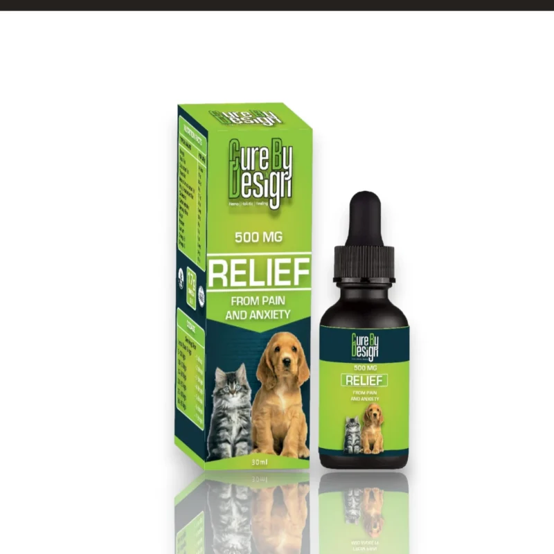 Relief 500mg CBD Oil for Cats & Dogs - Image 5